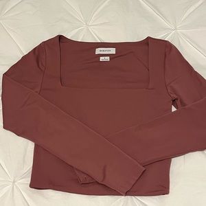Aritzia babaton contour squareneck top